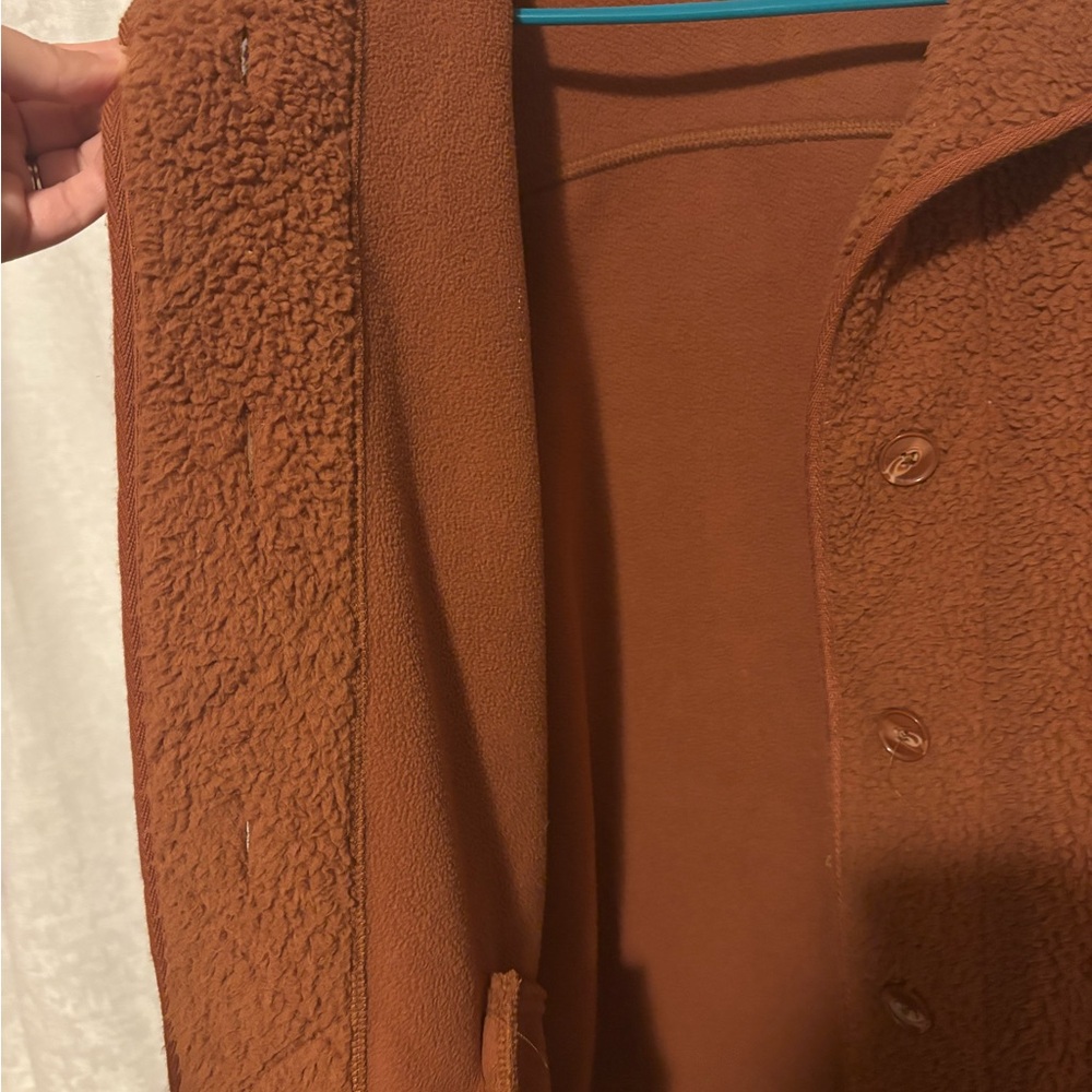 Rust Teddy Jacket - Picture 4 of 4